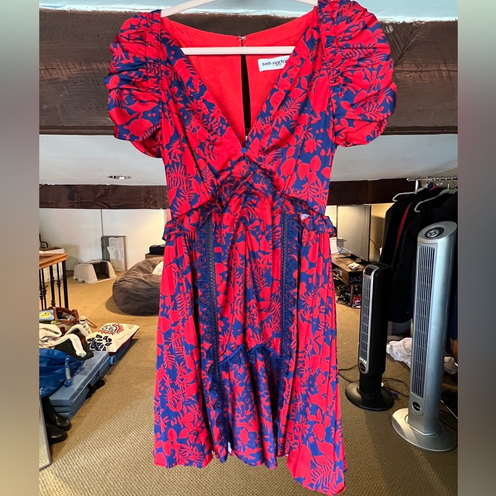 Beautiful silky cocktail dress